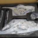 Left and Right Side Billet Hood Hinge Kit Pair Compatible with 1964-1966 Ford Mustang Comet Falcon Fairlane 1964-1965 Aluminum Silver