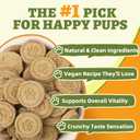 Just Try 15 oz Pumpkin Vegan Treats Digestive Support Dog Training Treats (EXP 03/18/27)