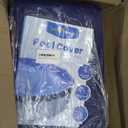 15x30 FT Oval Winter Pool Cover, Steel Cable and Pulley, Above Ground Pools