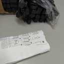 4 Tier Clothes Drying Rack Foldable | Foldable Clothing Drying Rack | Laundry Drying Rack Collapsible for Laundry Room, Dorm, Expandable Sturdy Metal Design | Black 29"L x 11.5"W x 53"H