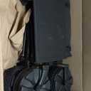 PORTAL Collapsible Folding Utility Beach Wagon Carts Heavy Duty with All Terrain Wheels for Outdoor, Camping, Garden, Shopping, Groceries, Foldable, Large Capacity, Portable, Black