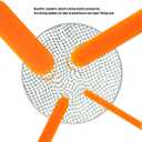 BESPORTBLE 12pcs Fishing Netting Needle Shuttle Plastic Fish Net Repair Tools for Fisherman Weaving Sewing Knitting Home Supplies