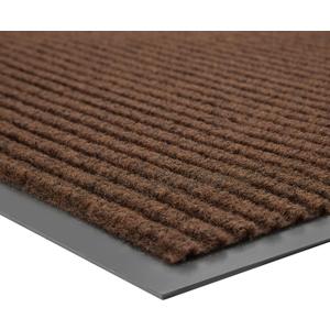 100pointONE Front Door Mat, Heavy Duty Indoor Outdoor Doormat, 48" x 36" Low Profile Outdoor Mats for Home Entrance, Stain and Fade Resistant Welcome Mat Ideal for High Traffic Area, Brown