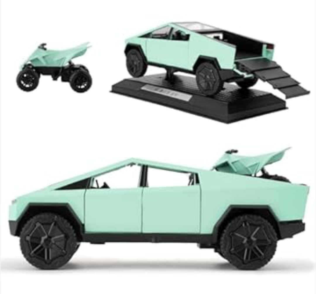 Rzape Tesla Cybertruck for Kids, Green