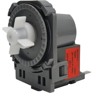 2718B Dishwasher Drain Pump Assembly Replacement for GE WG04F10194 Compatible with Midea Magic Chef Dishwasher 11001011000221 120V 60Hz