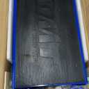 Orion Motor Tech Motorcycle Lift, 1100lb Motorcycle Scissor Lift Jack with Wide Deck T Handle 3/8" Socket, Motorbike Center Stand with Chain Brush, Crank Hoist Stand for ATV Dirt Bike Cruiser, Blue