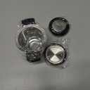 2 Pack Tea Strainers for Loose Tea Stainless Steel Fine Mesh Steeper & Infuser with Large Capacity Tea Diffuser Basket and Lid Fits for Cup