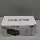 Wireless Charging Alarm Clock Radio for Bedrooms  15W Fast Wireless Charger Station for iPhone Samsung, Bluetooth Stereo Speaker with FM Radio, Dimmable Display, USB Port, Sleep Timer, Black