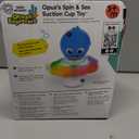 Baby Einstein Ocean Explorers Opus Spin & Sea Suction Toy for Highchair, Lights & Vibrant Colors, Ages 3 Months and up