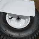 Taifa 15x6.00-6 Rubber Pneumatic Tires and Air Wheels, 2 PCS Replacement with 3/4" Bearings, Inflated Wheel for Garden Carts,Pressure Washers, Wheelbarrows,Lawn Mower,Hand Trucks etc.
