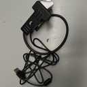 Webcam for PC, Laptop Camera USB Webcam with Adjustable Gooseneck, Flexible Positioning 1080P Computer Camera for Presentation, Desktop Demo, FullBody View, Video Call, Zoom, Teams, Skype (White)