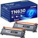 TN630 Black Toner Cartridge 2 Pack Replacement for TN-630 TN 630 Compatible with Brother HL-L2300D HL-L2380DW HL-L2320D DCP-L2540DW MFC-L2700DW MFC-L2685DW Printer