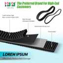 10L0L Upgrade Golf Cart Clutch Drive & Starter Belts Kit for EZGO RXV 2008-up & TXT 2009-up with 13HP 400cc Kawasaki Engines, OEM# 606136, 606138