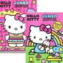 Hello Kitty Jumbo Coloring and Activity Book, 4 Pack