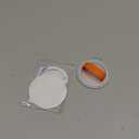 Grat 3 for Magsafe Magnetic Phone Grip Stand, 360 Rotatable Silicone Strap Phone Loop Holder, Detachable Ring Kickstand Compatible with iPhone 17 Pro Max Air 16 15 14 13 12, Silver