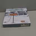 Shepherd Hooks for Outdoor, 1 Pack 62 Inch Bird Feeder Pole with 5 Prongs Base for Hanging Lantern, Hummingbird Feeder, Lightweight Plant, Shepherds Hook for Bird Feeders for Outside