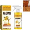 Easybos Beeswax Wood Polish Spray, Beeswax Essential Oil Wax for Furniture & Floor Cleaning, Restores Shine, Protects and Conditions Wood Surfaces, 1 Pack