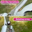 Heavy duty kitchen scissors 2-pack,High Stainless Steel sharp blade,Dishwasher safe meat scissors Cooking shear for Chicken Fish Meat Color RED