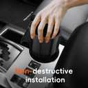 Cup Holder Insert for Toyota 4Runner 2014-2024 Drink Holder Console Box Cup Holder Replacement for Toyota 4runner Accessories Replaces OEM 66992-35030 66991-35030 2pcs (Version B)