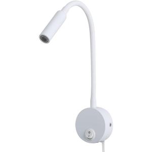 Agese Wall Sconces Light Reading Lamp 3W Warm White 3000K Cord for Reading Books in Bed