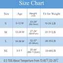 Baby Sleeping Sack Muslin Summer (12-24m) 0.5 Tog Cotton Lightweight Infant Sleeping Bag Toddler Wearable Blanket Breathable Thin Sleeper Sack