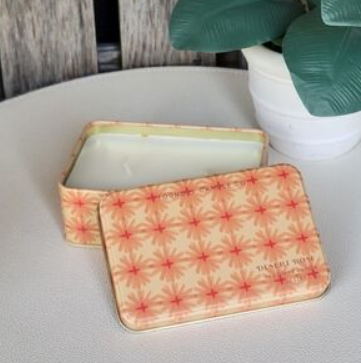 Paddywax, Candle Desert Rose Scented 5 oz. Candle Soy Blend