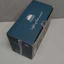 Battery Operated Lamp with Timer, Set of 2 Small Cozy Table Lamp Decorative Ambient Glass Lamp for Bedside & Home Decor, Aesthetic Cordless Battery Powered Accent Lamp for Living Room Shelf, Amber