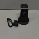 3 in 1 Charging Station for iPhone, Wireless Charger for iPhone 17 16e 16 15 14 13 12 11 X Pro Max & Apple Watch - Wireless Charging Station for AirPods 4 3 Pro (Black)