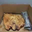 DONZIKLE Live Edge Side Table, Natural Edge Wood End Table with Hairpin Legs, Unique Shape Natural Wood Tree Stump Table for Living Room, Bedroom,Office (S Size)