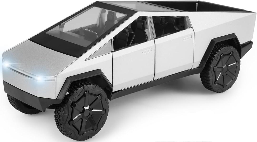 Model Toys for Boy Girl, 1/36 Car Toy Pickup Trucks with Lights and Sounds, Ages 6 and Up