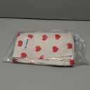 AACORS Valentine's Day Pillow Covers 18X18 Set of 2,Love Heart Decorations Holiday Farmhouse Decorative Pillow Case for Sofa Couch (White)