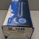 Cooling Side Sleeper Pillow for Neck and Shoulder Pain, Luxury Shredded Memory Foam Curved Bed Pillows for Sleeping Set of 1- Adjustable Queen Size- Washable Cover Crescent White