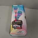 ArtCreativity Light Up Princess Wands for Kids (Set of 2, 14" Long)  Pink and Blue Fairy Wands with Spinning LEDs, Batteries Included  Light Up Wand for Girls and Boys, Perfect Pretend Play Toys