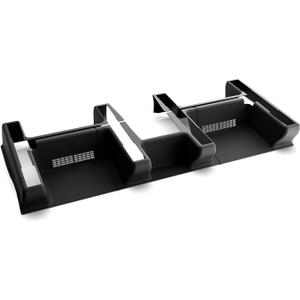 Front Seat Rail Protectors for Tesla Model Y Juniper 2025-2026, 5-Piece TPE Track Cover Guards, Under Seat Floor Mat Protectors, Black