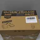 Vacbird 15 Jumbo Size Vacuum Bags for Clothes Storage,Space Saver for Luggage Packing and Moving,Vacuum Sealed Bags for Clothing, Bedding, Blankets and Comforters