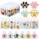 36 Sets Vet Tech Gift Animal Lip Balm Thank You Tag Organza Bag Veterinary Receptionist Week Gifts Veterinarian Appreciation Accessories for Vet Technologist Nurse Assistant Birthday Supplies