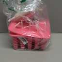 Miaowoof Homemade Popsicle Molds, 10-Cav Non-BPA Silicone Ice Pop Maker, with 50 Sticks, 50 Bags, 10 Reusable Sticks, Funnel, Brush and Ice Pop Recipe (Pink)