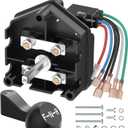 Drive-up 48V Club Car DS Forward Reverse Switch, Club Car Forward Reverse Switch Assembly with Handle and Micro Switch for Club Car DS 1996-Up Golf Carts, OEM 101753005 1012987