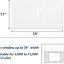 Window Air Conditioner Surround Foam Insulation Panels,AC Side Insulating Sun Block for Summer and Winter
