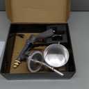 InoKraft Undercoating Spray Gun with Suction Feed Cup, 360 & Straight Spray Hoses, for Truck Bed Liner Coating, Rubberized Undercoat, Rust Proofing