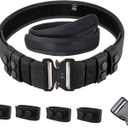 Duty Belt for Law Enforcement Stiff Nylon Tactical Work Belt