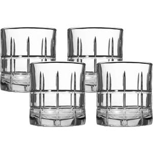 Anchor Hocking Manchester Drinking Glasses (4-Pieces, 10.5-ounce, Sishwasher Safe)