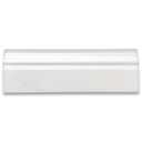 Stone Center Online Thassos White Marble 4x12 Baseboard Crown Molding Polished Kitchen Bath Wall Floor Backsplash Shower (1 piece)