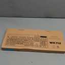 EDJO Large Print Computer Keyboard, Wired USB Full Size Quiet Keyboard with 4X Oversized Print Letters for Visually Impaired Low Vision Individuals Easy to See and Type for PC, Laptop,Windows