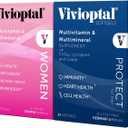 Vivioptal for Men, 30 Softgels + Vivioptal Women, 30 Softgels, Multivitamin & Multimineral, Gluten Free, German Formula