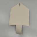 OLETHA Square Tissue Box Cover - Aesthetic Desk Decor for Room, Home & Office - Tissues Cube Boxes Holder - White