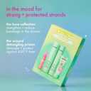 amika inner strength repair routine set | gift set for dry, damaged hair from bleach, color, chemical, or heat use