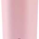 balbali Travel Kettle - 12oz Portable Electric Kettle for Boiling Water - Self Heating Cup/Thermos - Single Size Personal Tea Maker -Hot Water Boiler/Heater/Warmer - Pink