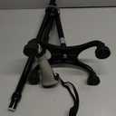 Rehand Quad Cane, Walking Cane with Ergonomic Handle Ever and Graceful 4Pronged Base for Extra Stability, Adjustable Walking Sticks for Right or Left Handed Men & Women and Seniors Black2