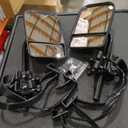 Universal Clip on Towing Mirrors Extensions for Towing, 360 Degree Adjustable Rotation Side Mirror Extenders for Towing, Convex Rearview Mirror, Tow Mirrors for Car Truck Trailer RV SUV, 2 Pack